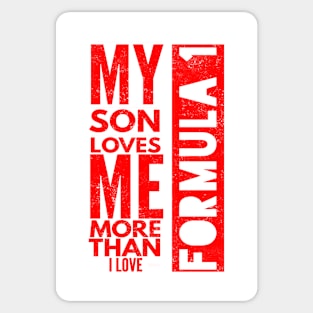 Father Son Formula 1 Sticker